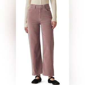 Levi's Corduroy pants Ribcage straight Ankle size W28/L27 color Rose Taupe